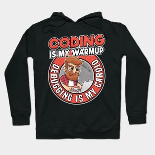 Coding & Debugging Funny Programmer Coder Nerd Hoodie